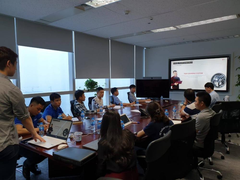 ĐÀO TẠO KỸ THUẬT NỘI BỘ TẠI VĂN PHÒNG LG VIỆT NAM NGÀY 30/05